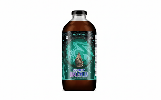Spirit Bomb Energy Drink--Arctic Mint (Pack of 9)